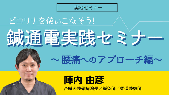 鍼通電実践セミナー